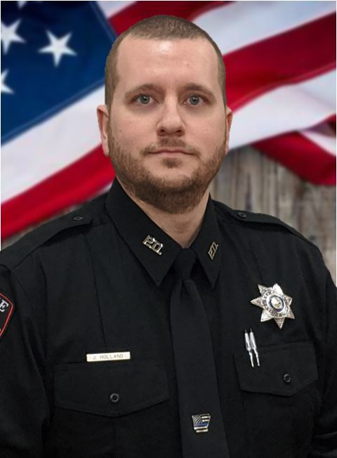 Man in police uniform